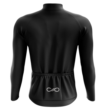 Jersey Ciclismo Fit Manga Larga – Black Pro